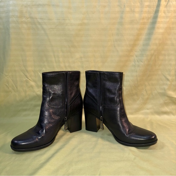 Brand New Black Leather Ankle Boots - Picture 4 of 6